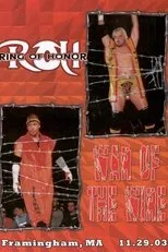 Póster de ROH: War of the Wire