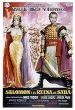 Póster de Salomón y la reina de Saba