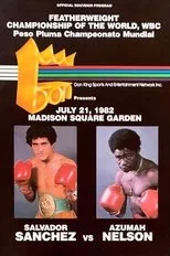 Póster de Salvador Sanchez vs. Azumah Nelson