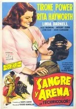 Póster de Sangre y arena