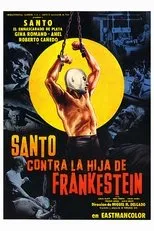 Póster de Santo contra la hija de Frankenstein