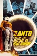 Póster de Santo contra los asesinos de otros mundos