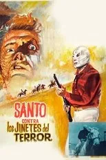 Póster de Santo contra los jinetes del terror