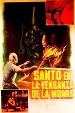 Póster de Santo en la venganza de la momia