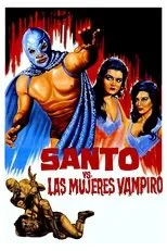 Póster de Santo vs. las mujeres vampiro