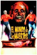 Póster de Santo y Blue Demon en El Mundo de Los Muertos