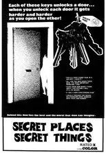 Póster de Secret Places, Secret Things