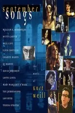 Póster de September Songs: The Music of Kurt Weill