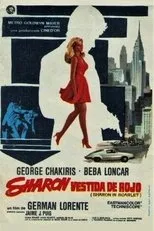 Póster de Sharon vestida de rojo