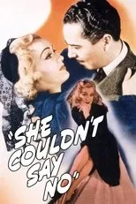 Póster de She Couldn't Say No