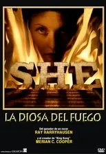 Póster de She, la diosa del fuego