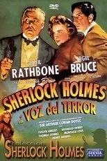 Póster de Sherlock Holmes y la voz del terror