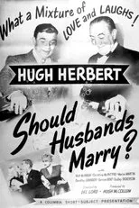 Póster de Should Husbands Marry?