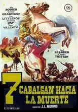 Póster de Siete cabalgan hacia la muerte