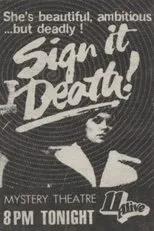 Póster de Sign it Death