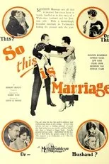 Póster de So This Is Marriage?