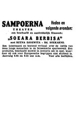 Póster de Soeara Berbisa