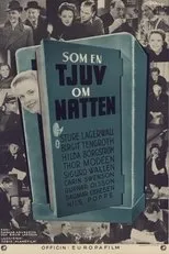 Póster de som en tjuv om natten