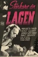 Póster de Starkare än lagen