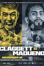 Póster de Steve Claggett vs. Miguel Madueno