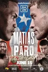 Póster de Subriel Matias vs. Liam Paro