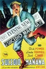 Póster de Sucedió mañana