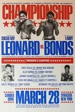 Póster de Sugar Ray Leonard vs. Larry Bonds