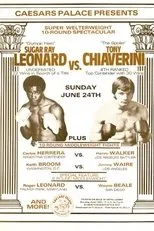 Póster de Sugar Ray Leonard vs. Tony Chiaverini