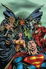 Póster de Super Heroes United! The Complete Justice League History