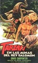 Póster de Tarzán en las minas del rey Salomón