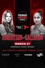 Póster de Taylah Robertson vs. Gloria Gallardo
