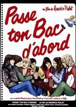 Póster de Termina primero el bachillerato