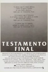 Póster de Testamento final