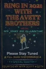 Póster de The Avett Brothers LIVE New Year's Eve Virtual Celebration