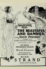 Póster de The Beautiful and Damned
