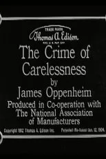 Póster de The Crime of Carelessness