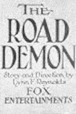 Póster de The Road Demon