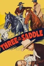 Póster de Three in the Saddle