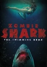 Póster de Tiburón zombie