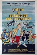 Póster de Tintín y el lago de los tiburones