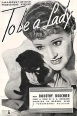 Póster de To Be a Lady