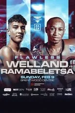 Póster de Tom Welland vs. Michael Ramabeletsa