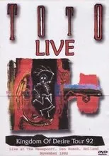 Póster de Toto Kingdom of Desire LIVE