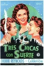 Póster de Tres chicas con suerte