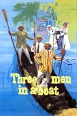 Póster de Tres hombres en una barca
