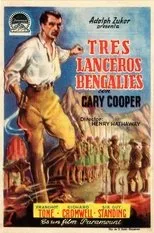 Póster de Tres lanceros bengalíes