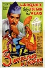 Póster de Trois artilleurs à l'opéra