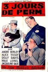 Póster de Trois jours de perm'