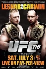 Póster de UFC 116: Lesnar vs. Carwin