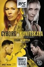 Póster de UFC 222: Cyborg vs. Kunitskaya